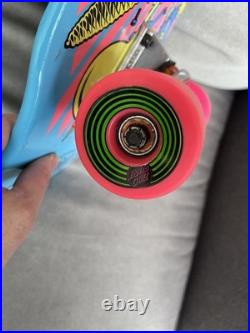 Santa Cruz Claus Grabke EXPLODING CLOCK Skateboard Complete Excellent