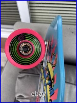 Santa Cruz Claus Grabke EXPLODING CLOCK Skateboard Complete Excellent