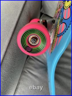 Santa Cruz Claus Grabke EXPLODING CLOCK Skateboard Complete Excellent