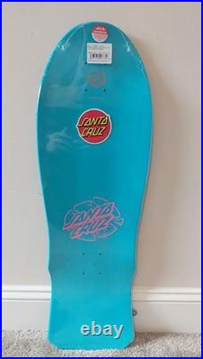 Santa Cruz Claus Grabke EXPLODING CLOCK Skateboard Deck Blue 50th Anniversary