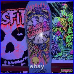 Santa Cruz Claus Grabke Exploding Clock 50th Anniversary Reissue Deck New Rare