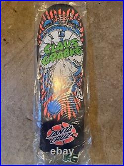 Santa Cruz Claus Grabke Exploding Clock Re-Issue Skateboard Deck