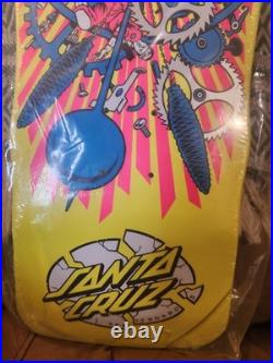 Santa Cruz Claus Grabke Exploding Clock Reissue Skateboard Deck 10.04 x 29.83