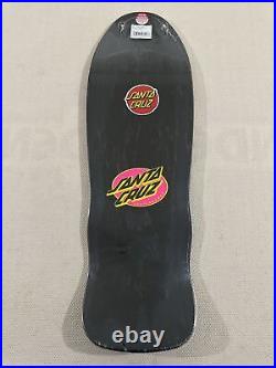 Santa Cruz Claus Grabke MELTING CLOCKS purple skateboard deck