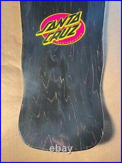 Santa Cruz Claus Grabke Melting Clock Reissue Skateboard Deck Jim Phillips Art