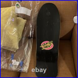 Santa Cruz Claus Grabke Melting Clocks Reissue Skateboard Deck Rare Purple