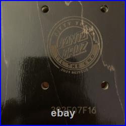 Santa Cruz Claus Grabke Melting Clocks Reissue Skateboard Deck Rare Purple