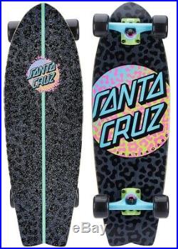 Santa Cruz Complete Cruiser Skateboard Prowl Dot Shark