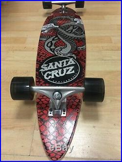 Santa Cruz Complete Pintail Longboard 39 Skateboard