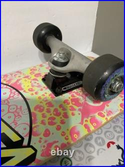 Santa Cruz Complete Skateboard Bulletin Trucks Slime Ball Wheels FastShip
