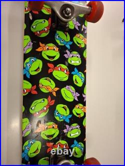 Santa Cruz Complete Skateboard TMNT Bullet Trucks. Skated, Needs Adjusting