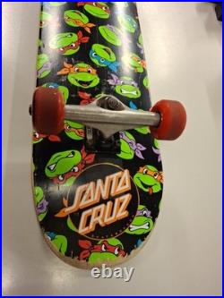 Santa Cruz Complete Skateboard TMNT Bullet Trucks. Skated, Needs Adjusting