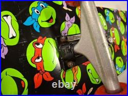 Santa Cruz Complete Skateboard TMNT Bullet Trucks. Skated, Needs Adjusting
