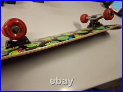 Santa Cruz Complete Skateboard TMNT Bullet Trucks. Skated, Needs Adjusting