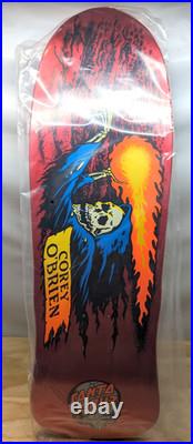 Santa Cruz Corey O'Brien REAPER Skateboard Deck METALLIC RED