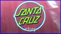 Santa Cruz Corey O'Brien REAPER Skateboard Deck METALLIC RED