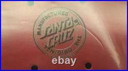 Santa Cruz Corey O'Brien REAPER Skateboard Deck METALLIC RED