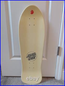 Santa Cruz Corey Obrien Reaper Skateboard Deck White 2006 reissue limited rare