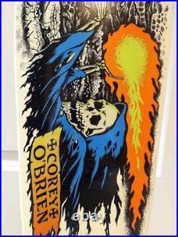 Santa Cruz Corey Obrien Reaper Skateboard Deck White 2006 reissue limited rare