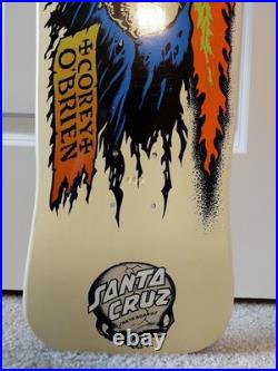Santa Cruz Corey Obrien Reaper Skateboard Deck White 2006 reissue limited rare