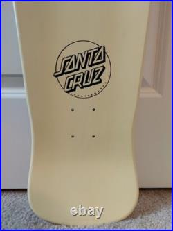 Santa Cruz Corey Obrien Reaper Skateboard Deck White 2006 reissue limited rare