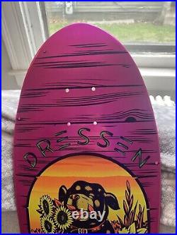 Santa Cruz Dressen Pup skateboard Deck Multicolor fade dip