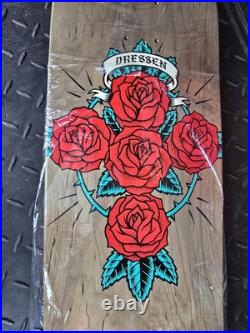 Santa Cruz Dressen Rose Cross Skateboard Deck
