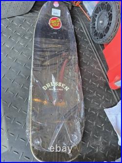 Santa Cruz Dressen Rose Cross Skateboard Deck