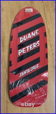 Santa Cruz Duane Peters Pro Model Skateboard Skate Deck Routed rails