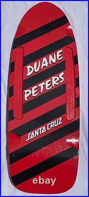 Santa Cruz Duane Peters Pro Model Skateboard Skate Deck Routed rails