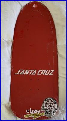 Santa Cruz Duane Peters Pro Model Skateboard Skate Deck Routed rails