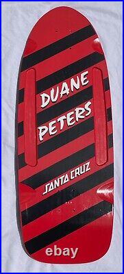 Santa Cruz Duane Peters Pro Model Skateboard Skate Deck Routed rails