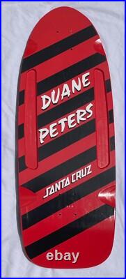 Santa Cruz Duane Peters Pro Model Skateboard Skate Deck Routed rails