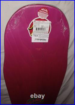 Santa Cruz ERICK WINKOWSKI PRIMEVAL BLACKLIGHT Skateboard Deck