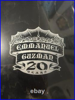 Santa Cruz Emmanuel Guzman 20th Anniversary Skateboard Deck Rare