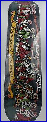 Santa Cruz Emmanuel Guzman Dining With The Dead/Last Supper Skateboard Deck 8.25