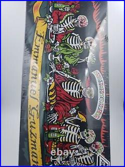 Santa Cruz Emmanuel Guzman Dining With The Dead/Last Supper Skateboard Deck 8.25