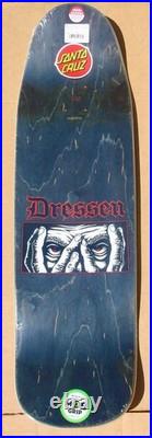 Santa Cruz Eric Dressen Eyes Everslick Reissue Skateboard Deck Rare