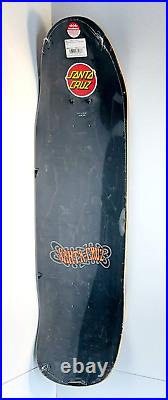 Santa Cruz Eric Dressen Matte Black Skateboard Deck 9.31 Sealed Brand New