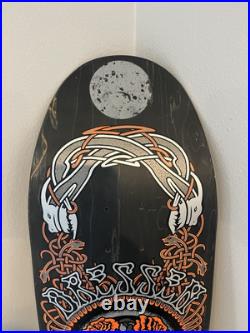 Santa Cruz Eric Dressen Rose Crew Shape Skateboard Skate Deck Signed