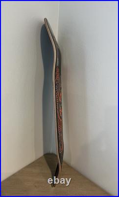 Santa Cruz Eric Dressen Rose Crew Shape Skateboard Skate Deck Signed