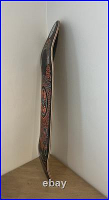 Santa Cruz Eric Dressen Rose Crew Shape Skateboard Skate Deck Signed