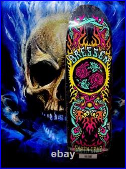 Santa Cruz Eric Dressen Rose Crew Two Deck Black Light Powell Peralta/Vision/G&S
