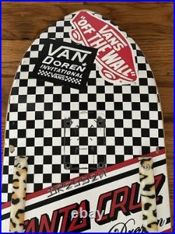 Santa Cruz Eric Dressen SIGNED 30 FKN Years Skateboard Deck Personal Rider 8