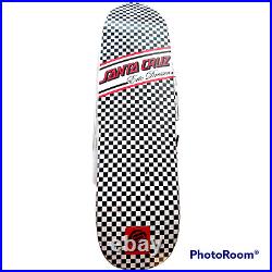 Santa Cruz Eric Dressen Skateboard Deck Checkered Past Powerlyte Sz 8.6 Rare