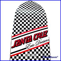 Santa Cruz Eric Dressen Skateboard Deck Checkered Past Powerlyte Sz 8.6 Rare
