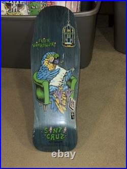 Santa Cruz Eric Winkowski Bird Cage Skateboard Deck 10.34X30.54 Matte Finish