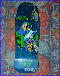 Santa Cruz Eric Winkowski Bird Cage Skateboard Deck 10.34X30.54 NOS