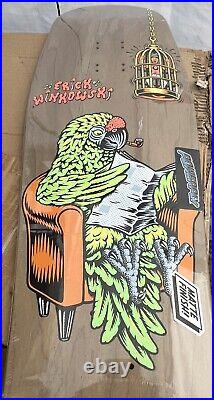 Santa Cruz Erick Winkowski Bird Cage. Skateboard Deck