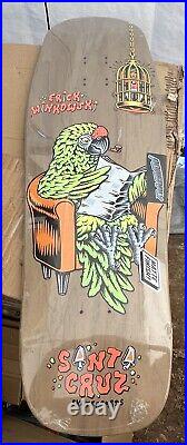 Santa Cruz Erick Winkowski Bird Cage. Skateboard Deck